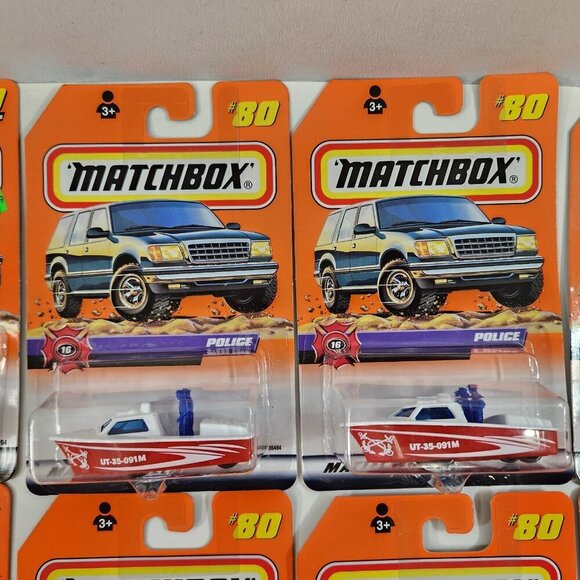 Matchbox Police Boat Sea Speeder Ice Breaker Diecast Vehicles Lot of 15 MOC - Picture 8 of 16